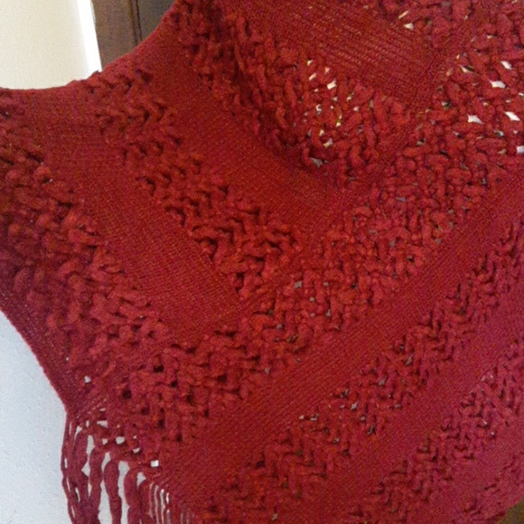 Riahfashion Bohemian Sequin Glitter Poncho - Picture 8 of 14